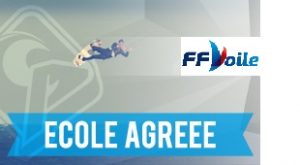 notre école de kite surf est agréée par la fédération française de voile